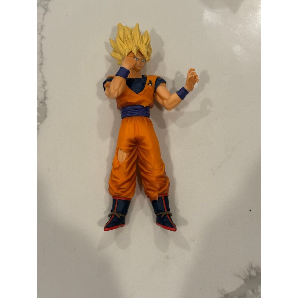 Super‎ Saiyan Son Gogu Action Figure- Dragon Ball Z- Figure Only- EUC